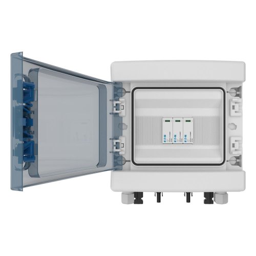 Eaton Photovoltaic DC string kast, 1x IN + 1x OUT, SPD Type2, MC4 bevestigin - Eaton ep 501987 do - 20069289