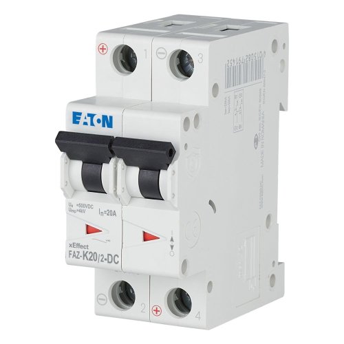 Eaton Installatie-automaat (MCB) FAZ-K20/2-DC - Eaton ep 505597 l - 20196718