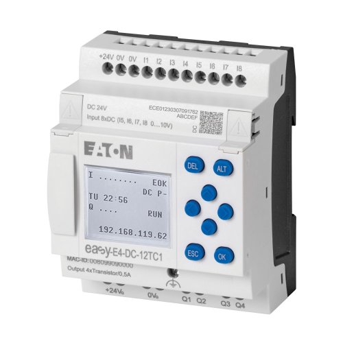 EATON easy i/o uitbreiding EASY-E4-DC-4PE1 - Eaton es icpd easye4controlrelay fm - 20063676