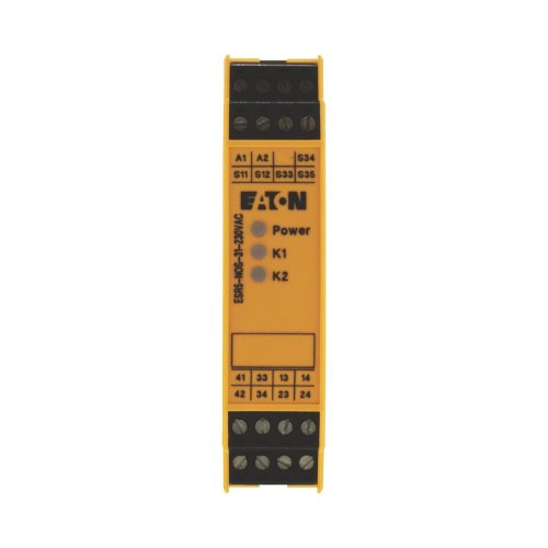 Eaton Veiligheidsrelais (230Vac50/60Hz), 3 vrijgave paden , 1 meldc. - Eaton esr5 nos 31 230vac c - 20060523