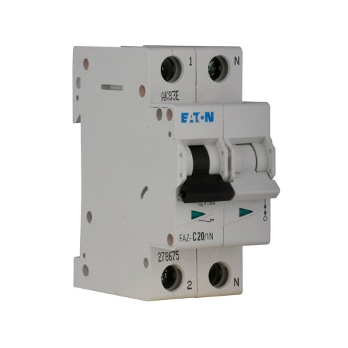 EATON automaat c20a 2p FAZ-C20/1N - Eaton faz c201n r - 11007354