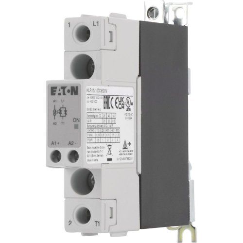 Eaton Solid state relais, 1 fase, stuurspanning 4-32VDC, heatsink, out 600VA - Eaton hlr15 1dc600v l - 20068837
