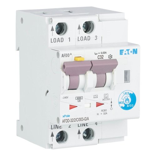 Eaton Vlamboogautomaat (AFDD) 32A 2p C-kar 30mA kortvertraagd - Eaton mb 300158 l - 20069302