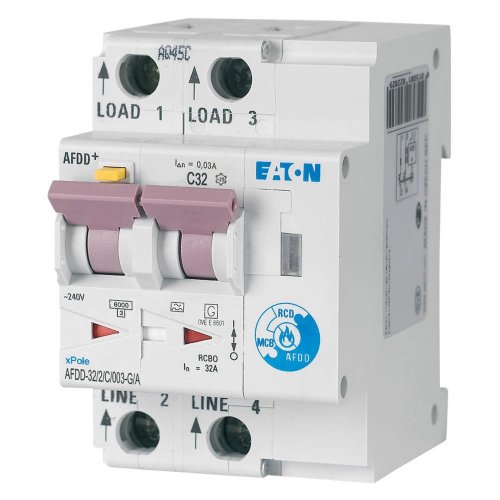 Eaton Vlamboogautomaat (AFDD) 32A 2p C-kar 30mA kortvertraagd - Eaton mb 300158 r - 20069302