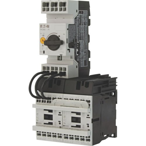 Eaton Omkeerstarter, 3p, 7.5kW/400V/AC3, 50kA, Push-in - Eaton msc r m15 pi l - 20064152