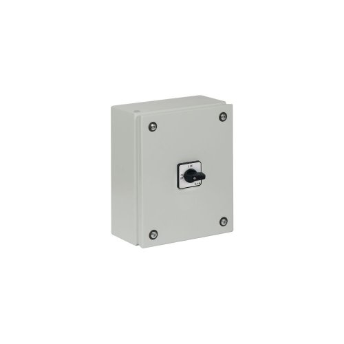 Eaton Stalen behuizing met lastscheider 80A 4P draaigreep zwart - Eaton se2 se3 enclosure r - 20069134