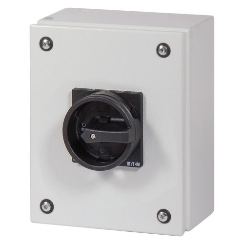 Eaton Stalen behuizing met lastscheider 63A 3P draaigreep zwart vergrendelba - Eaton se3 black svb sw l - 20063739