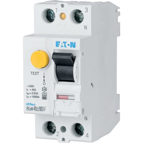 Eaton Aardlekschakelaar digitaal (RCCB) FRCMM, 16A, 2P, 100mA, 10kA, G/F-typ - Eaton sg01516 l - 20062893