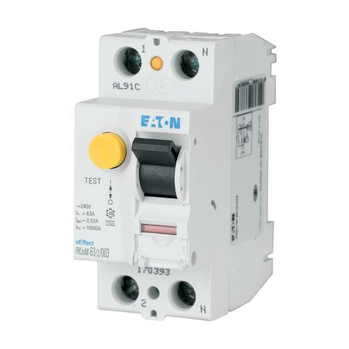 Eaton Aardlekschakelaar digitaal (RCCB) FRCMM, 63A, 2P, 30mA, 10kA, G/A-type - Eaton sg02713 l - 20060603