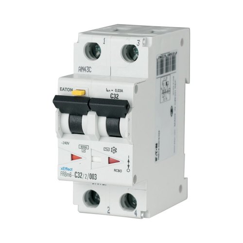 Eaton Aardlekautomaat (RCBO) FRBM6, B-kar., 32A, 300mA, 2P, 6kA - Eaton sg02813 l - 20061053
