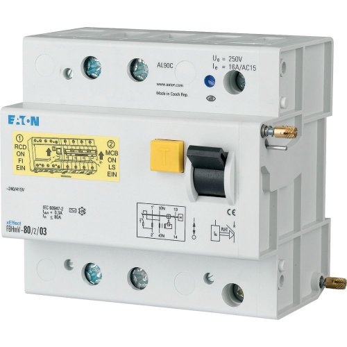 Eaton Foutstroommodule voor AZ, 80A, 2p, 500mA, type A - Eaton sg03813 l - 20060782