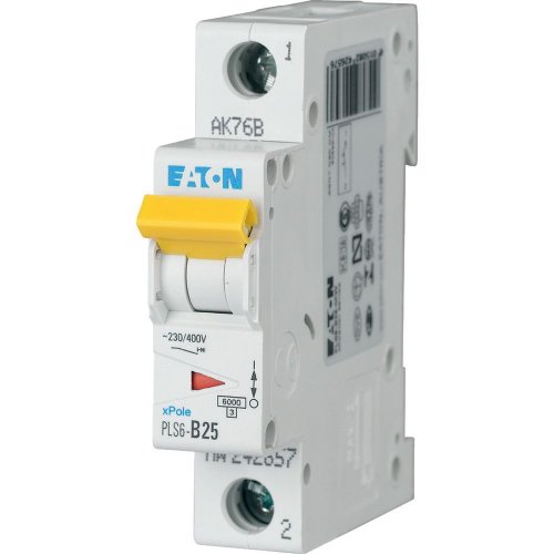 Eaton Installatie-automaat (MCB) PLS6, 25A, 1P, B-kar., 6ka - Eaton sg26111 l - 20066653
