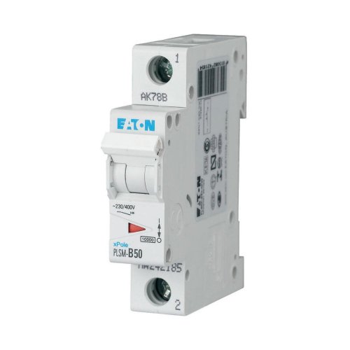 Eaton Installatie-automaat (MCB) PLSM, 50A, 1P, C-kar., 10ka - Eaton sg45611 l - 20066498