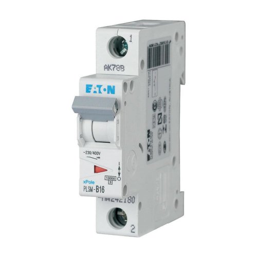 Eaton Installatie-automaat (MCB) PLSM, 16A, 1P, D-kar., 10ka - Eaton sg46111 l - 20066503