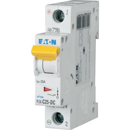 Eaton Installatie-automaat (MCB) PLS6, 25A, 1P, C-kar., DC, 6ka - Eaton sg46511 l - 20066773