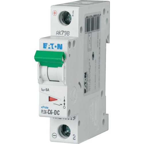 Eaton Installatie-automaat (MCB) PLS6, 6A, 1P, C-kar., DC, 6ka - Eaton sg47011 l - 20066768