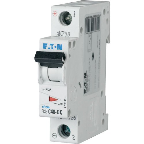 Eaton Installatie-automaat (MCB) PLS6, 40 A, 1P, C-kar., DC, 6ka - Eaton sg47311 l - 20066775