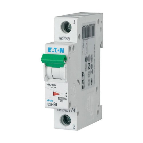 Eaton Installatie-automaat (MCB) PLSM, 6A, 1P, B-kar., 10ka - Eaton sg48211 l - 20066480