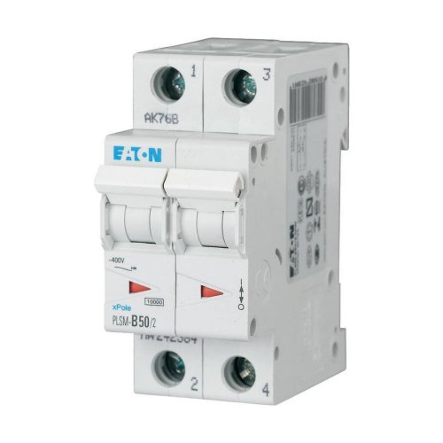 Eaton Installatie-automaat (MCB) PLSM, 50A, 2P, C-kar., 10ka - Eaton sg50611 l - 20066554