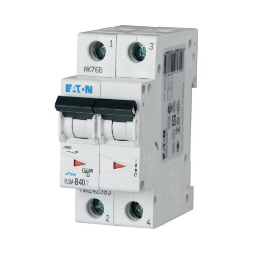 Eaton Installatie-automaat (MCB) PLSM, 40 A, 2P, C-kar., 10ka - Eaton sg51111 l - 20066553