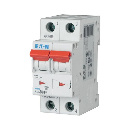 Eaton Installatie-automaat (MCB) PLSM, 10A, 2P, B-kar., 10ka - Eaton sg51611 l - 20066537