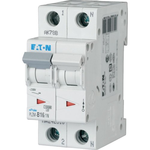 Eaton Installatie-automaat (MCB) PLZM, 16A, 1P+N, D-kar., 10ka - Eaton sg53011 l - 20066531