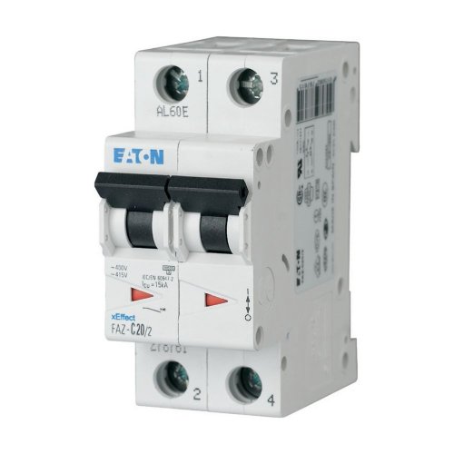 Eaton Installatie-automaat (MCB) FAZ, 2P, 3A, K-curve, 10kA - Eaton sg55112 l - 20067907