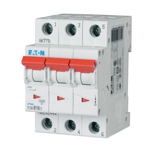 Eaton Installatie-automaat (MCB) PLSM, 10A, 3P, D-kar., 10ka - Eaton sg62811 l - 20066585