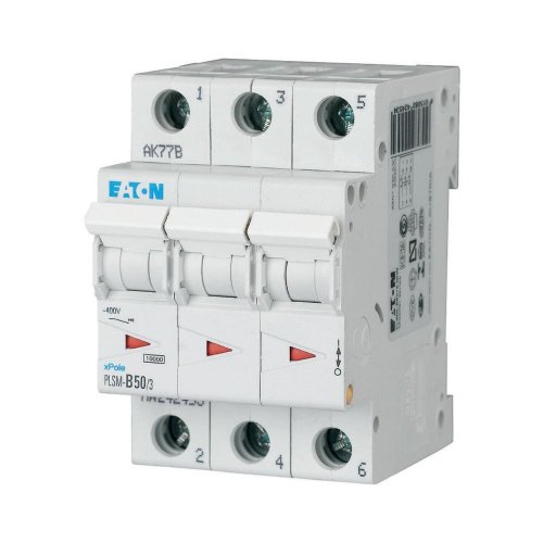 Eaton Installatie-automaat (MCB) PLSM, 50A, 3P, C-kar., 10ka - Eaton sg64411 l - 20066582