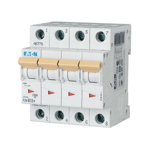 Eaton Installatie-automaat (MCB) PLSM, 13A, 4P, D-kar., 10ka - Eaton sg68111 l - 20066642