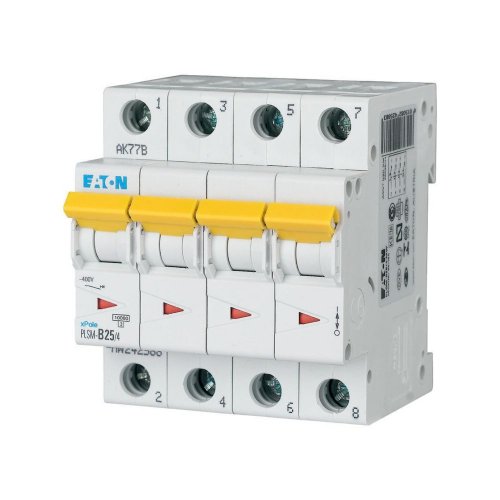 Eaton Installatie-automaat (MCB) PLSM, 25A, 4P, D-kar., 10ka - Eaton sg68211 l - 20066645