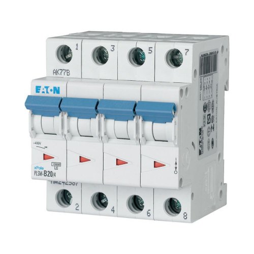 Eaton Installatie-automaat (MCB) PLSM, 20A, 4P, D-kar., 10ka - Eaton sg68311 l - 20066644
