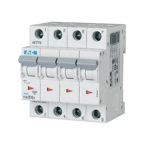 Eaton Installatie-automaat (MCB) PLSM, 16A, 4P, C-kar., 10ka - Eaton sg68511 l - 20066633