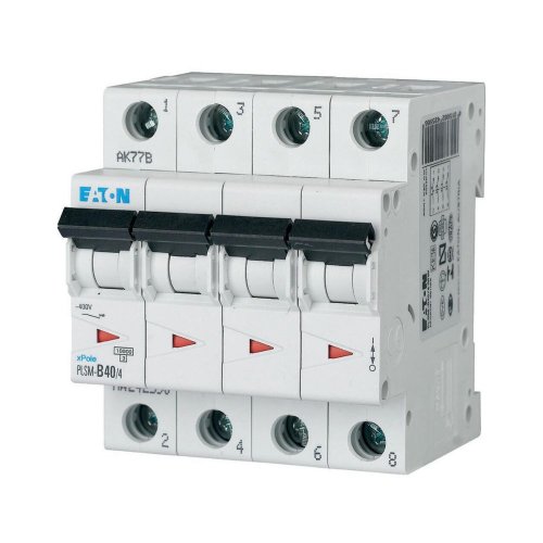 Eaton Installatie-automaat (MCB) PLSM, 40 A, 4P, D-kar., 10ka - Eaton sg68711 l - 20066647