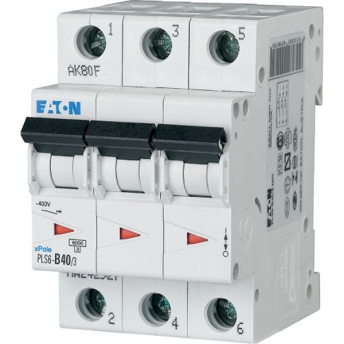 Eaton Installatie-automaat (MCB) PLS6, 40 A, 3P, C-kar., 6ka - Eaton sg74311 l - 20066725