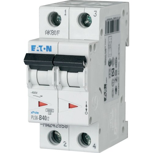 Eaton Installatie-automaat (MCB) PLS6, 40 A, 2P, C-kar., 6ka - Eaton sg78611 l - 20066705