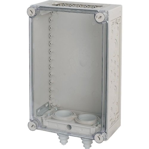 Eaton Kast Ci, HxWxD=187.5x250x150mm, deksel transparant, 2x kabelflens, bov - Eaton vt18113 l - 20057818