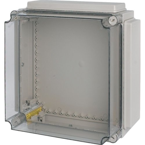 Eaton Kast Ci, HxBxD=421x421x225mm, deksel Ral7035, 4x gladde flenzen - Eaton vt47313 l - 20056056