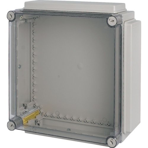 Eaton Kast Ci, HxBxD=421x421x175mm, deksel Ral7035, 4x gladde flenzen - Eaton vt47413 l - 20056055