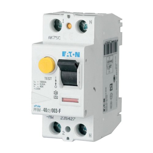 Eaton Aardlekschakelaar (RCCB) PFIM 63A, 2P, 300mA,type F kortvertraagd - Eaton wa sg02816 l - 20062952