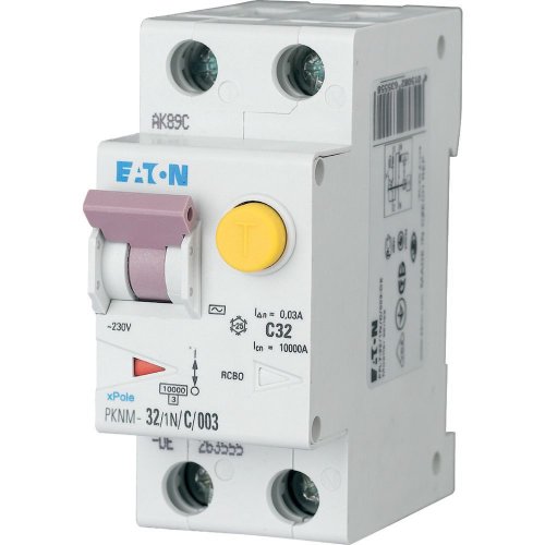 Eaton Aardlekautomaat (RCBO) PKNM, C-kar., 2P incl. N, 32 A, 300 mA, 10 kA,  - Eaton wa sg03618 l - 20066112