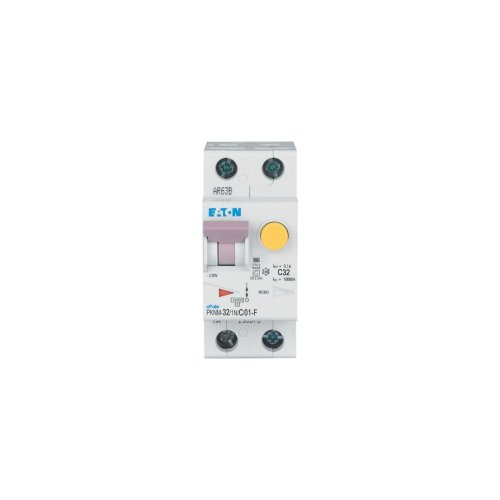 Eaton Aardlekautomaat (RCBO) PKNM, C-kar., 2P incl. N, 32 A, 100 mA, 10kA, F - Eaton wa sg137719 c - 20063558