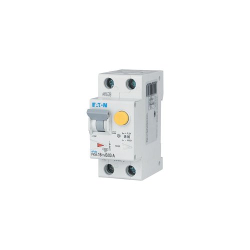 Eaton Aardlekautomaat (RCBO) PKN6 B-kar., 16A, 300mA, 2P incl. N, 6 kA, type - Eaton wa sg153219 l - 20066130
