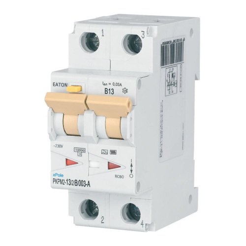 Eaton Aardlekautomaat (RCBO) PKPM2, 2P, 13A, B-kar, 30mA, Type A - Eaton wa sg15719 l - 20059335