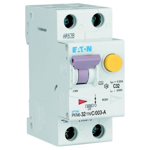 EATON aardlekautomaat 1p+n PKN6-32/1N/C/0.03 - Eaton wa sg157319 r - 11009611