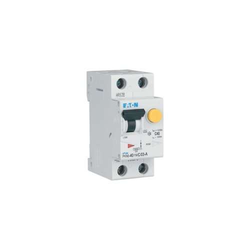 Eaton Aardlekautomaat (RCBO) PKN6 C-kar., 40A, 300mA, 2P incl. N, 6 kA, type - Eaton wa sg158619 r - 20066147