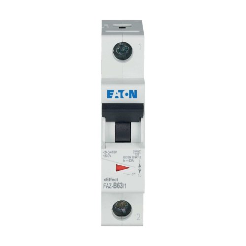 Eaton Installatie-automaat (MCB) FAZ, 1P, 63A, B-curve, 15kA - Eaton wa sg227020 c - 20067656