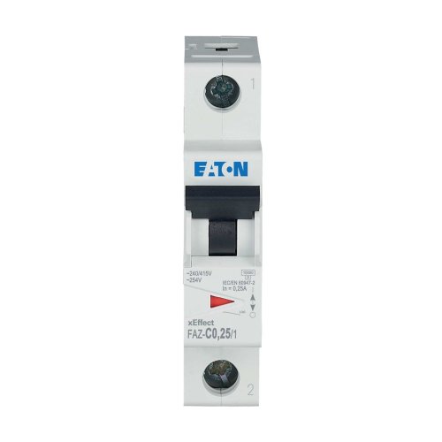 Eaton Installatie-automaat (MCB) FAZ, 1P, 0,25A, C-curve, 15kA - Eaton wa sg227420 c - 20067658