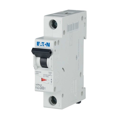 Eaton Installatie-automaat (MCB) FAZ, 1P, 63A, C-curve, 15kA - Eaton wa sg229820 l - 20067682