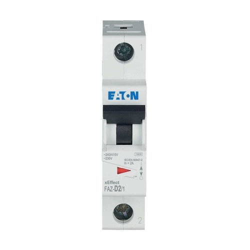 Eaton Installatie-automaat (MCB) FAZ, 1P, 2A, D-curve, 15kA - Eaton wa sg231120 c - 20067687